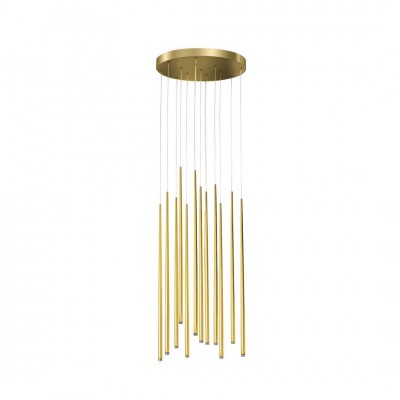 Lustra LED design modern minimalist Ø45cm Louise 12 gold