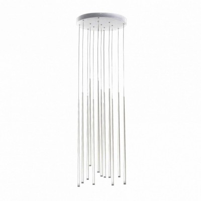 Lustra LED design modern minimalist Ø45cm Louise 12 white
