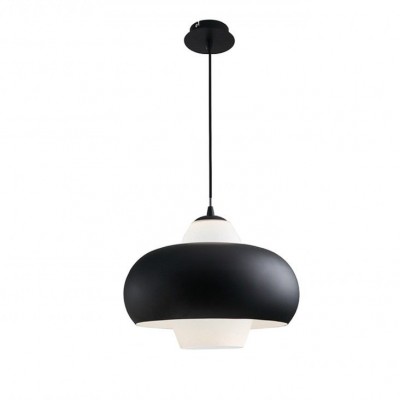 Lustra / Pendul design modern Ø43cm Valten negru