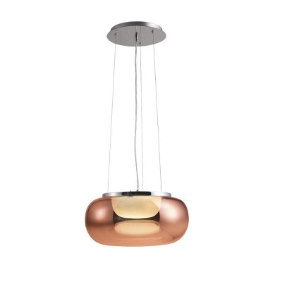 Lustra LED design modern Ø42cm Galactic copper