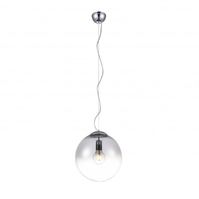 Pendul design modern Iris 30 crom