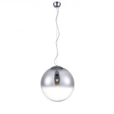 Lustra / Pendul design modern Iris 40 crom