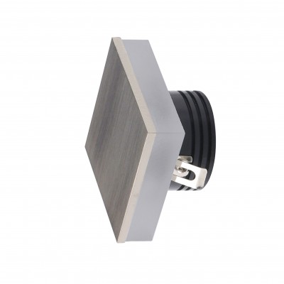 Spot LED incastrabil ambiental trepte/scari OZ nickel