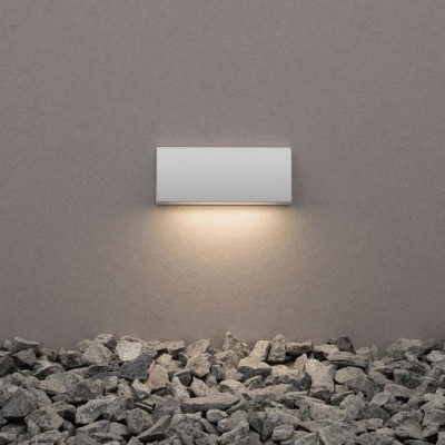 Mini Aplica LED ambientala pentru iluminat exterior IP54 LIV alba