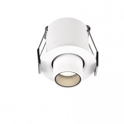 Mini Spot LED incastrabil ajustabil design modern DESERT alb