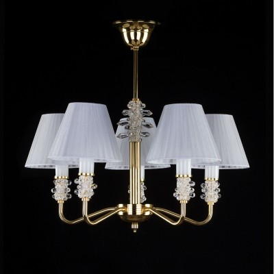 Candelabru 5 brate LUX design modern, Cristal Exclusive TRINITY 01-CH