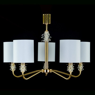 Candelabru 5 brate LUX design modern, Cristal Exclusive TRINITY 01-CH