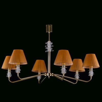 Candelabru 5 brate LUX design modern, Cristal Exclusive TRINITY 02-CH