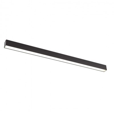 Plafoniera LED LINEAR Fortis 36W, 2700Lm, 4000K, L113,5cm, negru