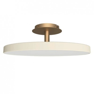 Plafoniera, Lustra LED aplicata design scandinav Asteria Up pearl white, 60cm