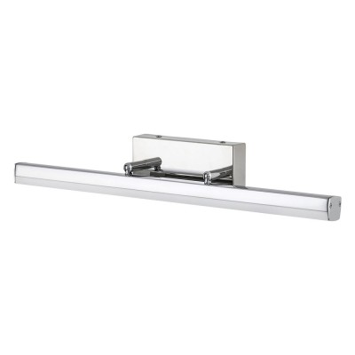 Aplica de perete LED pentru oglinda baie IP44 Silas 12W crom