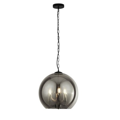 Lustra design modern cu sticla fumurie SPHERE