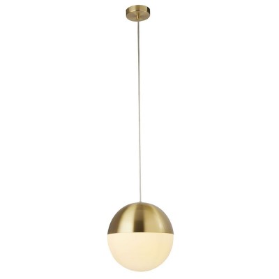 Lustra tip pendul design modern Endor, alama satinata