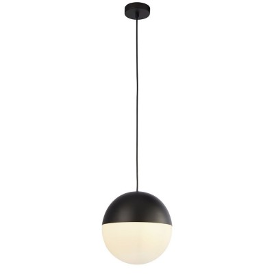 Lustra tip pendul design modern Endor, negru