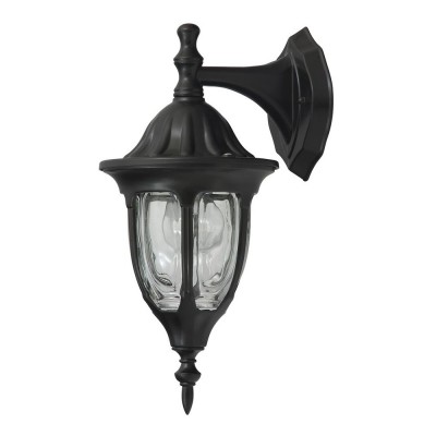 Aplica pentru ilumiat exterior IP43, down light, negru Milano