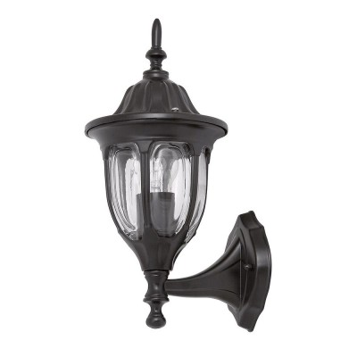 Aplica pentru iluminat exterior IP43, up light, negru Milano