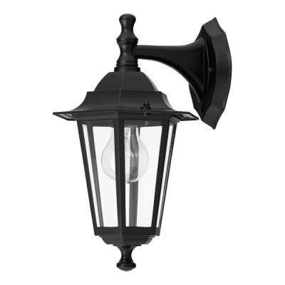 Aplica pentru iluminat exterior IP43, down light, negru Velence