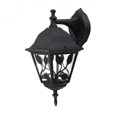 Aplica pentru iluminat exterior IP44, down light, negru Haga