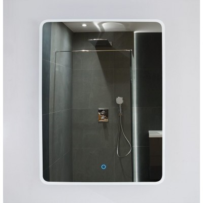 Oglinda baie cu iluminat LED dimabil, protectie IP44 Lustro 60x80cm