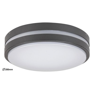 Aplica LED pentru iluminat exterior moderna IP44, diametru:20cm Hamburg