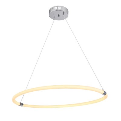 Lustra suspendata LED design modern EPI alb