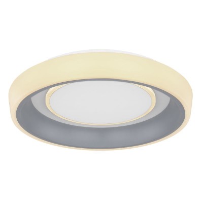 Plafoniera LED dimabila cu telecomanda design modern TABANO alb