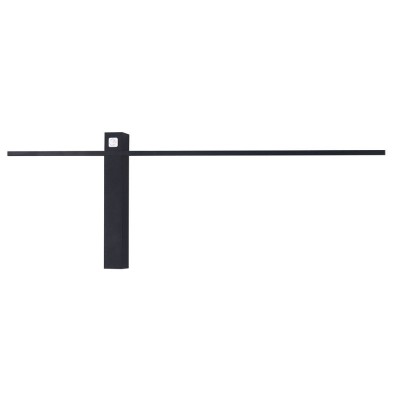 Aplica de perete LED SABRE negru, 61cm 