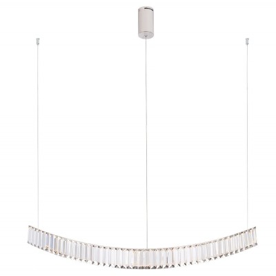 Lustra LED design avangardist, cristal K9, SAPHIR