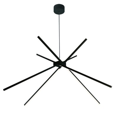 Lustra LED design modern SPIDER negru