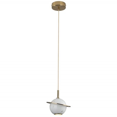 Lustra LED, Pendul elegant din marmura alba URANOS