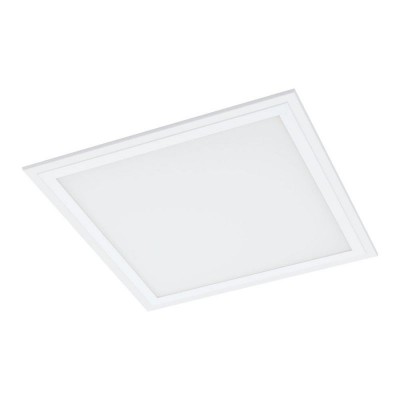 Plafoniera LED dimabila cu telecomanda SALOBRENA-A alb, 30x30cm