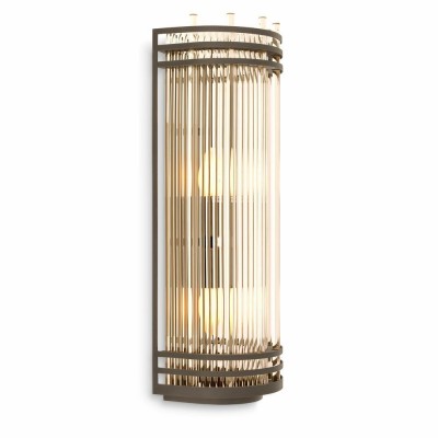 Aplica de perete design LUX Gulf L bronz