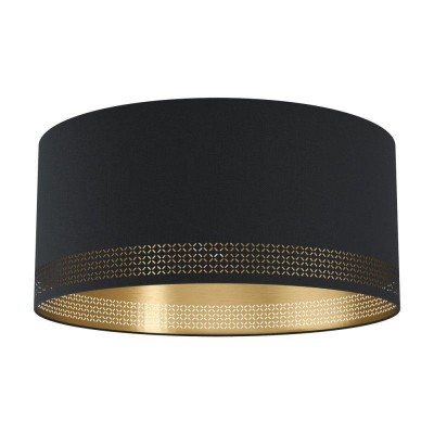 Plafoniera design modern ESTEPERRA 47,5cm negru, auriu