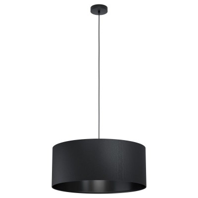 Pendul design modern MASERLO 1 negru 53cm