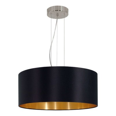 Pendul design modern MASERLO negru 53cm