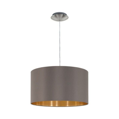 Pendul design modern MASERLO cappucino/auriu