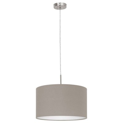 Pendul, design modern PASTERI gri maroniu, 38cm