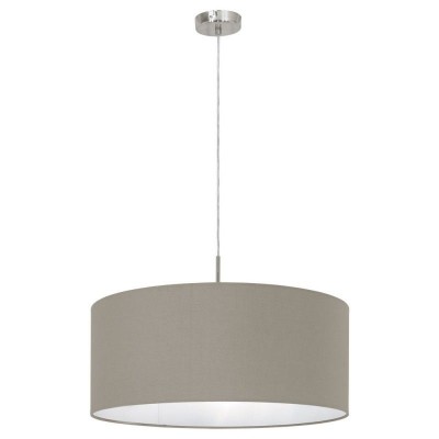 Pendul, design modern PASTERI gri maroniu, 53cm