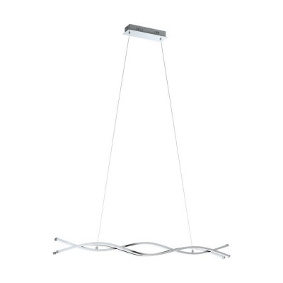 Lustra suspendata LED design modern LASANA 2 crom