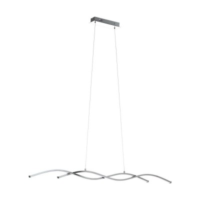 Lustra suspendata LED design modern LASANA 2 crom