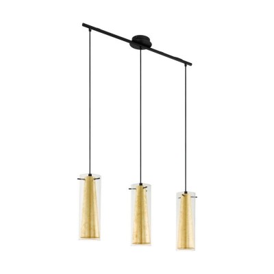 Lustra suspendata design modern Pinto Gold 