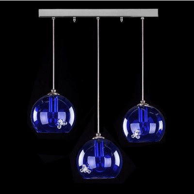 Lustra cu 3 pendule design LUX NIGHT SKY 08-CH