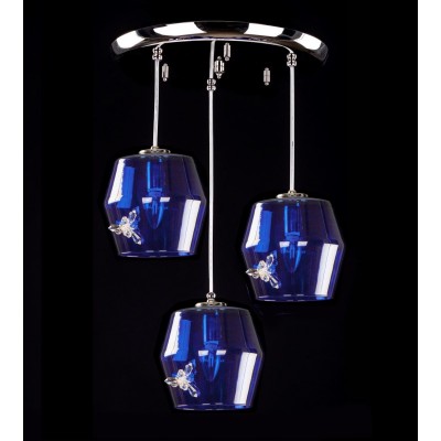 Lustra cu 3 pendule design LUX NIGHT SKY 06-CH