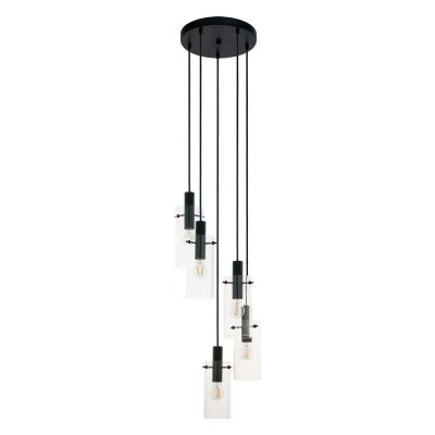 Lustra cu 5 pendule design modern MONTEFINO