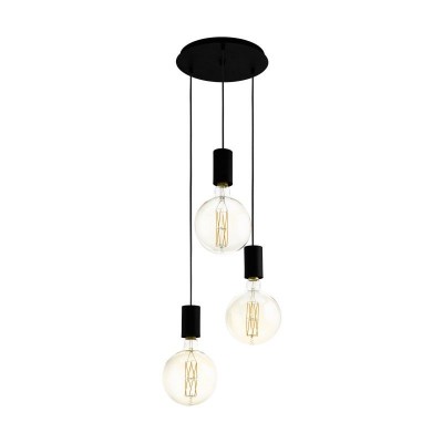 Lustra cu 3 pendule design modern POZUETA