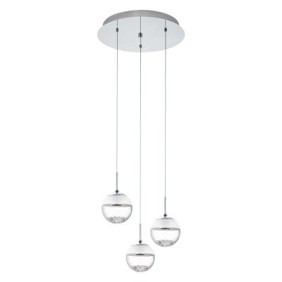 Lustra cu 3 pendule LED design modern Montefio 1