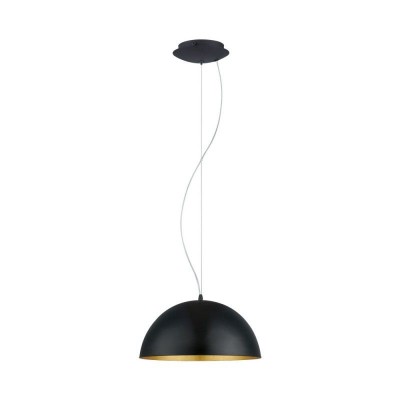 Pendul design modern GAETANO 1 negru