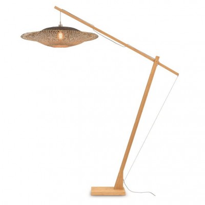 Lampadar din bambus KALIMANTAN orizontal L natur, 87cm