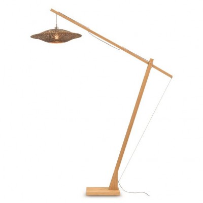 Lampadar din bambus Bali M natur, 60cm