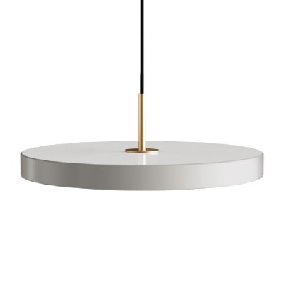 Lustra LED design scandinav Asteria medium - nuance mist/ auriu